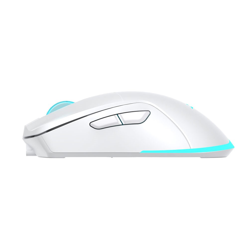 Baracuda TURTLE Trådløs Gaming Mus - 6D / 3200 DPI - Hvit