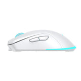Baracuda TURTLE Trådløs Gaming Mus - 6D / 3200 DPI - Hvit