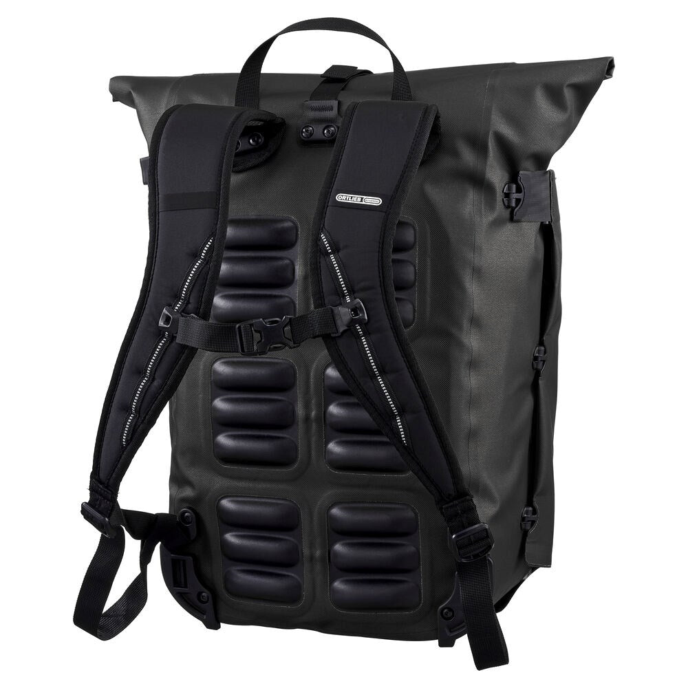 ORTLIEB 26L Vario Sykkelveske og Ryggsekk (47 x 31 x 22 cm) - Svart
