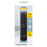 Vivanco Universalfjernkontroll for TV / Smart-TV / DVD-Spiller - Svart