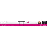 Vivanco Fast TV-Veggfeste for 50 kg / 65" - Svart