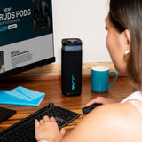 JLab JBuds Bluetooth Høyttaler med Lys - Svart