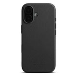 WOOLNUT iPhone 17 Ekte Skinn Deksel - MagSafe Kompatibel - Svart