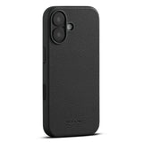 WOOLNUT iPhone 17 Ekte Skinn Deksel - MagSafe Kompatibel - Svart