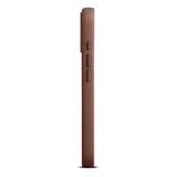 WOOLNUT iPhone 17 Ekte Skinn Deksel - MagSafe Kompatibel - Brun