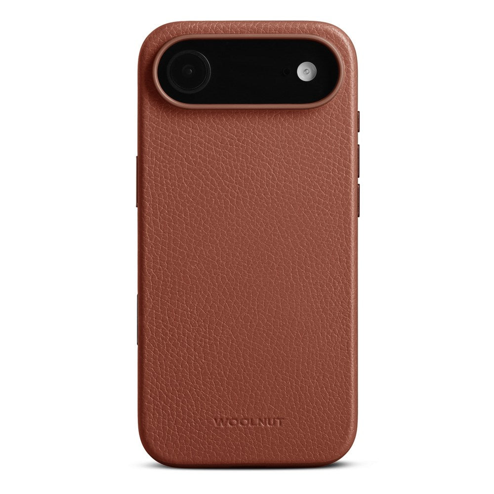 WOOLNUT iPhone Air Ekte Skinn Deksel - MagSafe Kompatibel - Brun