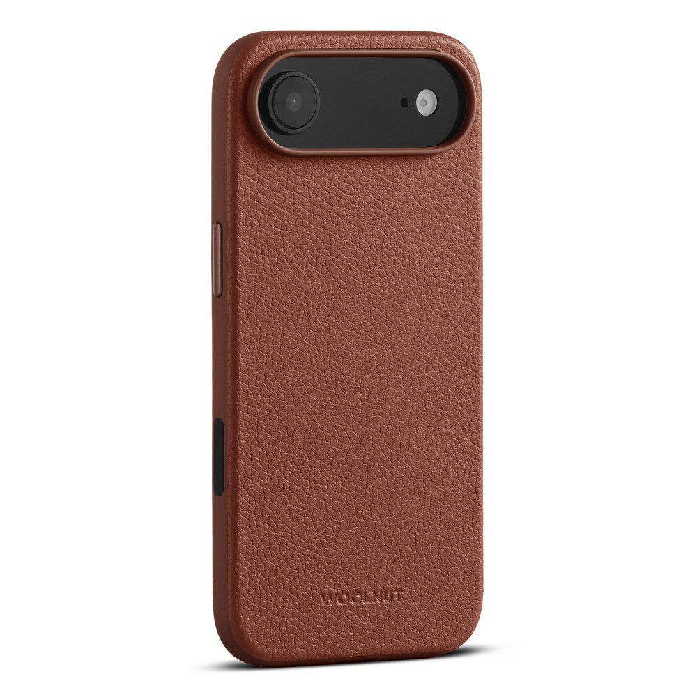 WOOLNUT iPhone Air Ekte Skinn Deksel - MagSafe Kompatibel - Brun