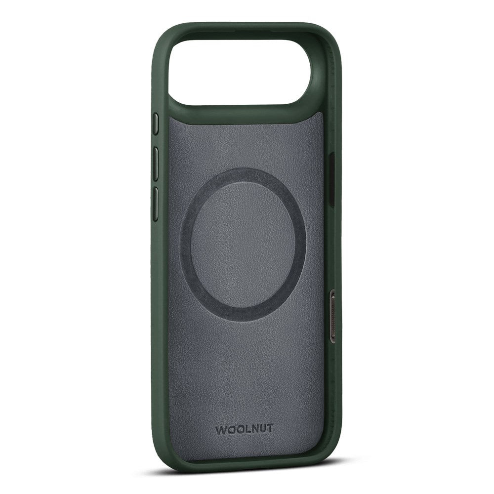 WOOLNUT iPhone Air Ekte Skinn Deksel - MagSafe Kompatibel - Grønn