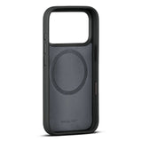 WOOLNUT iPhone 17 Pro Ekte Skinn Deksel - MagSafe Kompatibel - Svart