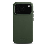 WOOLNUT iPhone 17 Pro Ekte Skinn Deksel - MagSafe Kompatibel - Grønn
