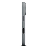 WOOLNUT iPhone 17 Pro Ekte Skinn Deksel - MagSafe Kompatibel - Grå