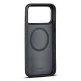WOOLNUT iPhone 17 Pro Max Ekte Skinn Deksel - MagSafe Kompatibel - Svart