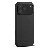 WOOLNUT iPhone 17 Pro Max Ekte Skinn Deksel - MagSafe Kompatibel - Svart