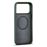 WOOLNUT iPhone 17 Pro Max Ekte Skinn Deksel - MagSafe Kompatibel - Grønn