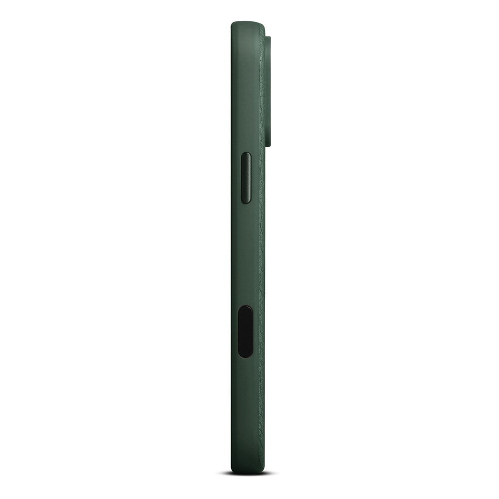 WOOLNUT iPhone 17 Pro Max Ekte Skinn Deksel - MagSafe Kompatibel - Grønn