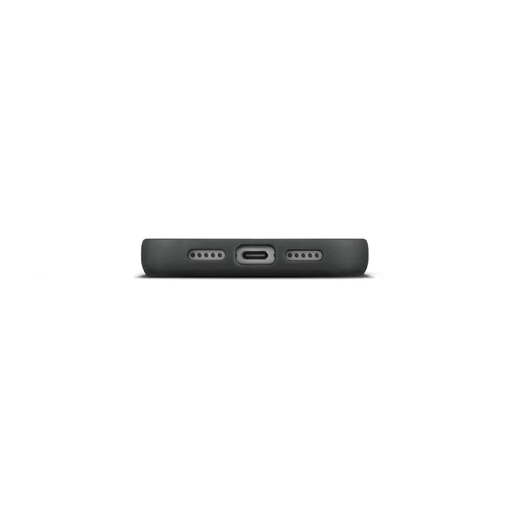 iPhone 18 Pro WOOLNUT Ekte Skinn Deksel - MagSafe Kompatibel - Svart