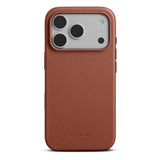 iPhone 18 Pro WOOLNUT Ekte Skinn Deksel - MagSafe Kompatibel - Brun