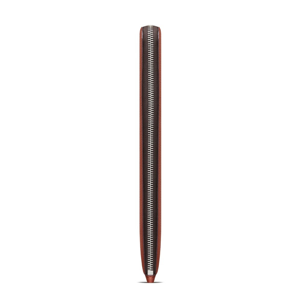 Woolnut iPad / Tablet (23 x 29 cm) Ekte Skinn Folio Sleeve - Brun