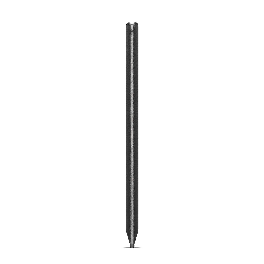 Woolnut MacBook Pro 16" M5/M4/M3/M2/M1 (2026-2021) Ekte Skinn Folio Sleeve - 27.5 x 37.5 cm - Svart