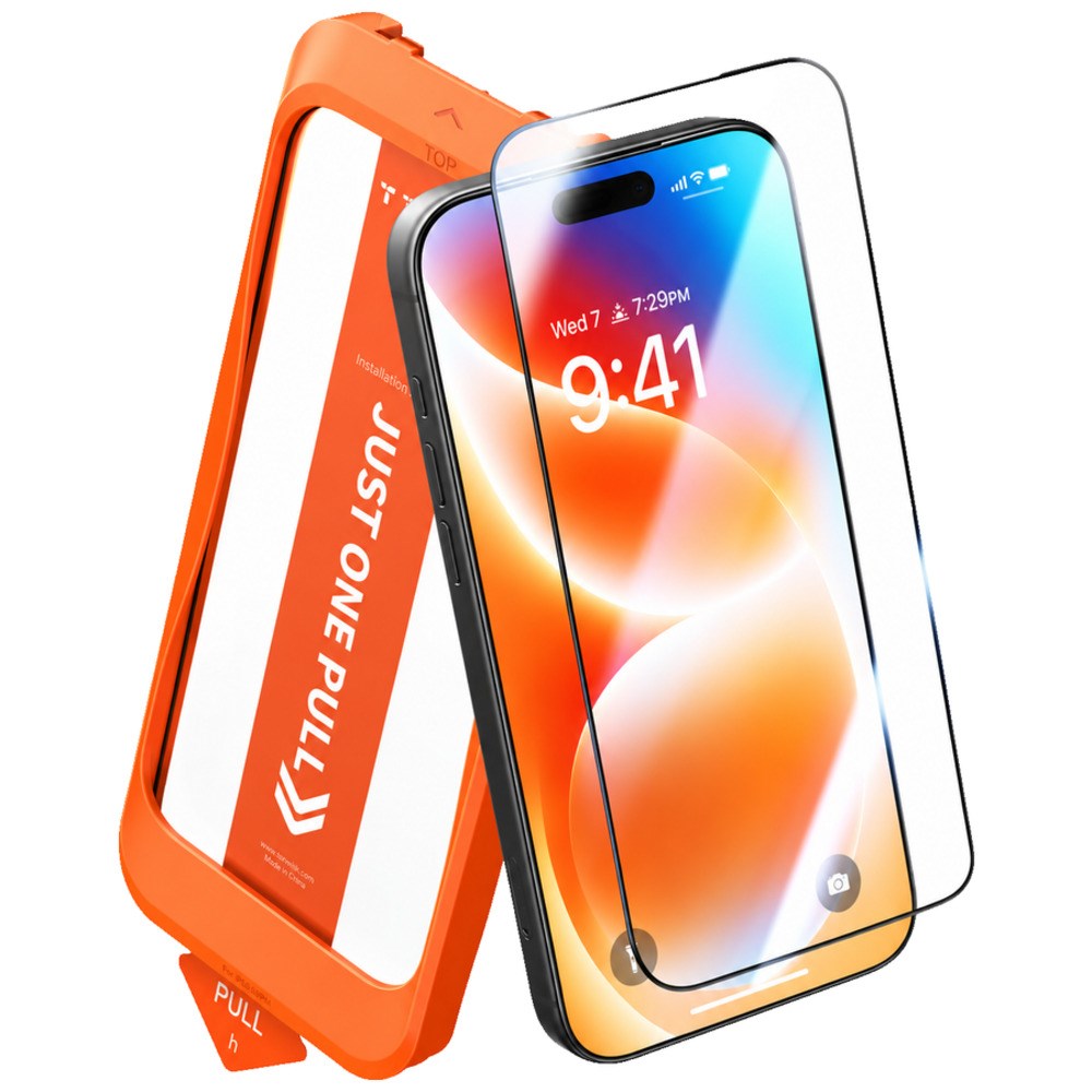 iPhone 18 Pro / 17 Pro TORRAS HD Shield Beskyttelsesglass - Gjennomsiktig